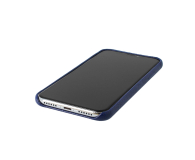 Etui Leather Case do iPhone X niebieskie - 1388481 - zdjęcie 5